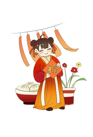 年卡通娃娃小布娃娃手指娃娃手绘娃娃晴天娃娃老师上课卡通小娃娃卡通