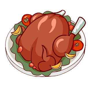 手绘卡通食物图片大全