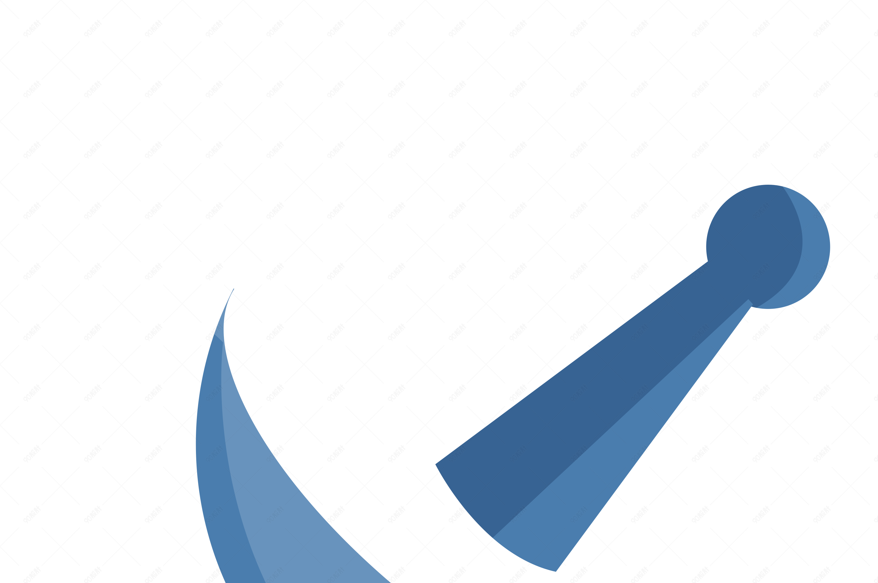 大天锅接收信号卡通矢量