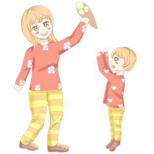 双十一妈妈和宝宝穿着亲子装一起在玩耍