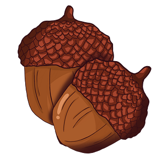 卡通松果图片大全