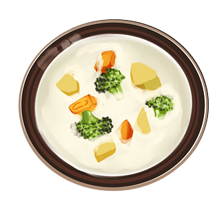 冬季美食奶油炖菜