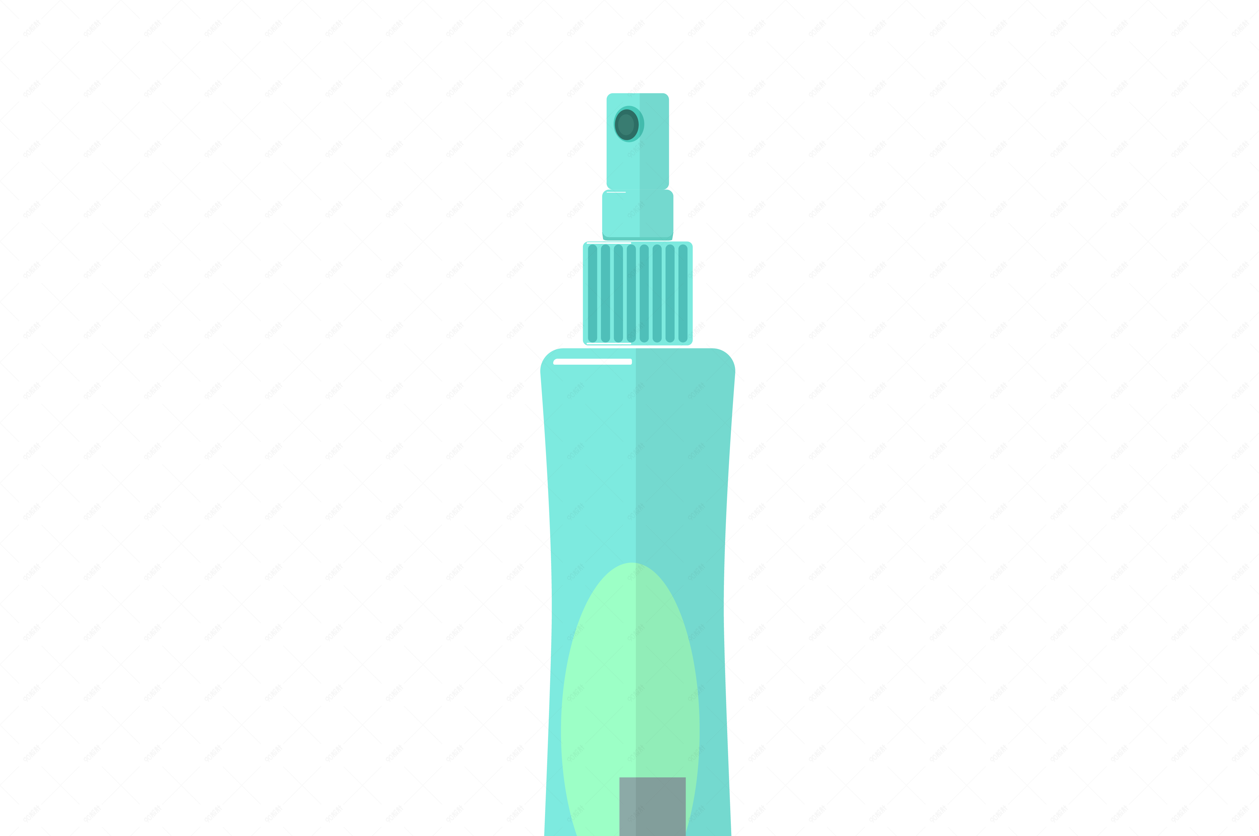 矢量简约六神花露水