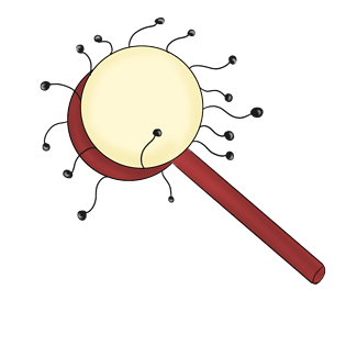 拨浪鼓图片大全