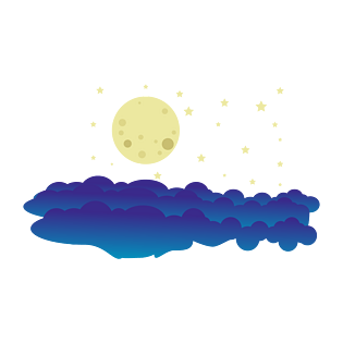 卡通中国风插画云朵浮云黑色乌云元素pngpsd2000*2000手绘乌云pngpsd