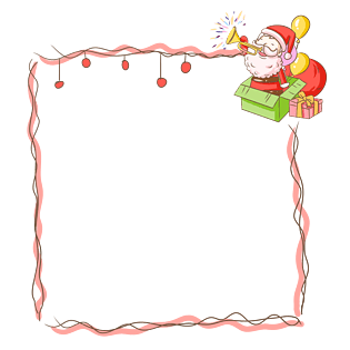 漂亮的圣诞节边框图片大全