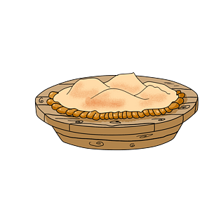 卡通美食美味苹果派