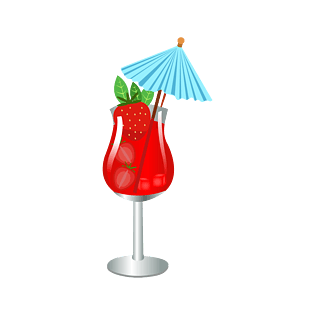 草莓汁图片大全