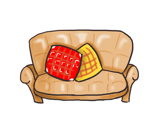 沙发手绘图片大全