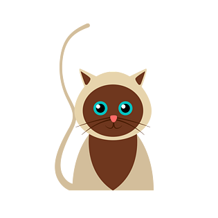 卡通猫狗猫耳朵猫吃中国风 抠图手绘 端午猫手绘卡通猫手猫矢量图猫