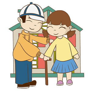 主拐杖的残疾人插画pngpsd2000*2000关爱残疾人公益广告pngpsd2000*