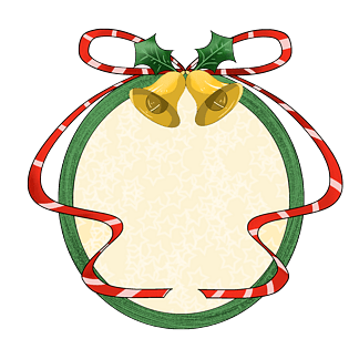 圣诞绿色边框图片大全