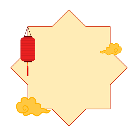 红色灯笼边框图片大全