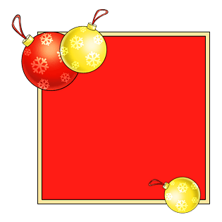 手绘正方形边框插画