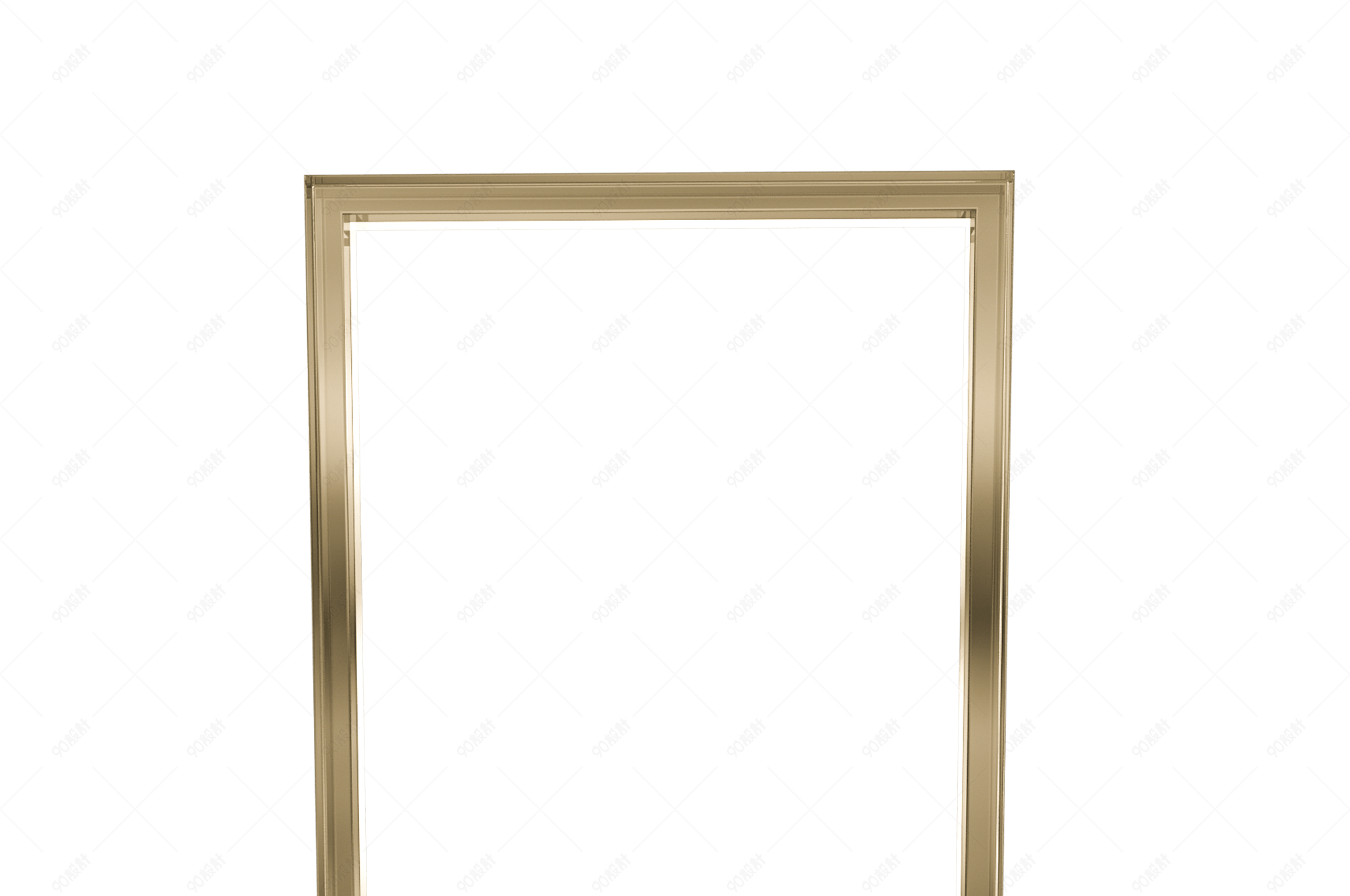 创意长方形水晶立体边框