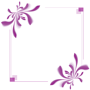 紫色花边图片大全_紫色花边图片素材【png免费下载】-90设计网