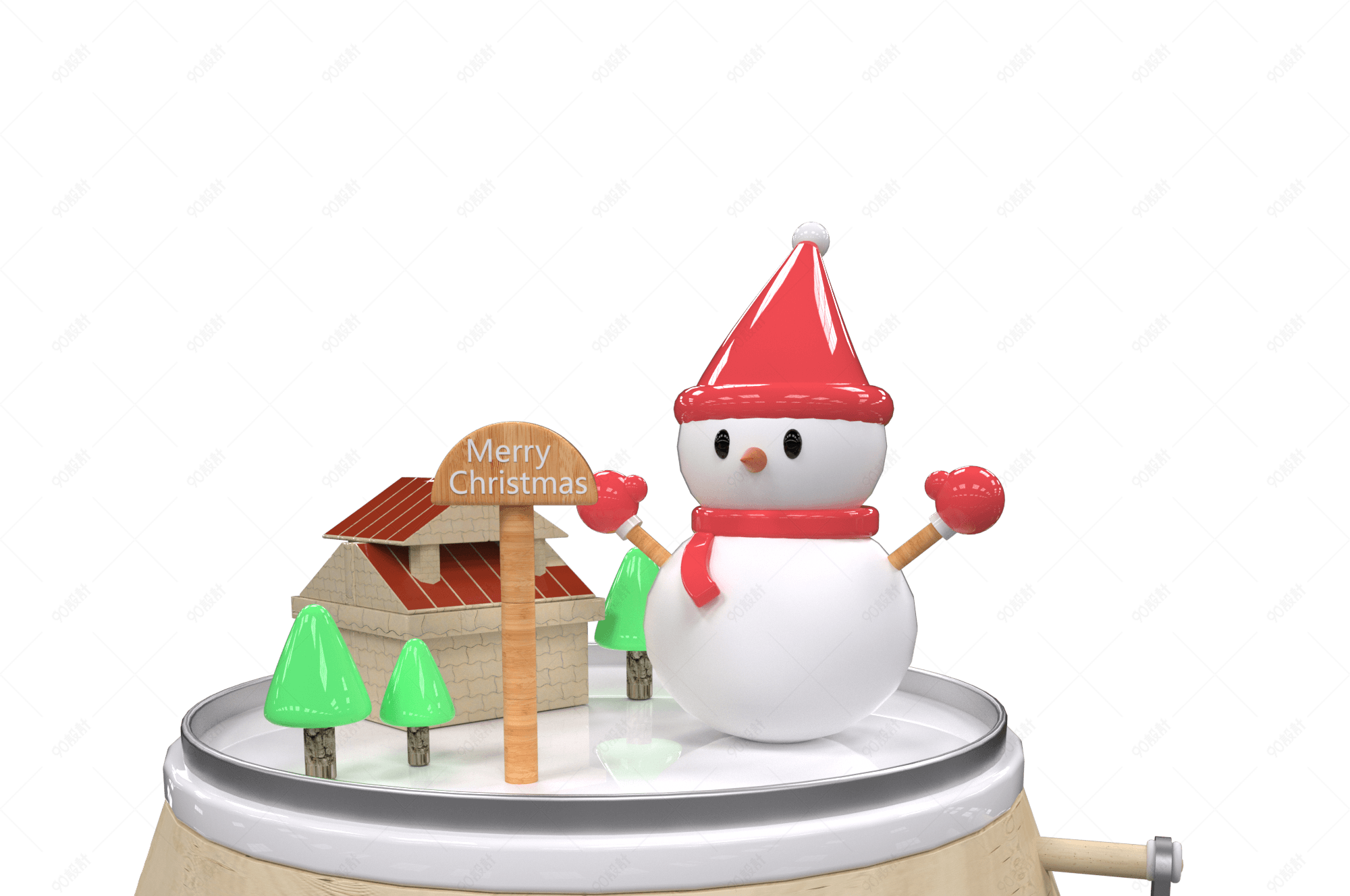 圣诞节卡通音乐盒