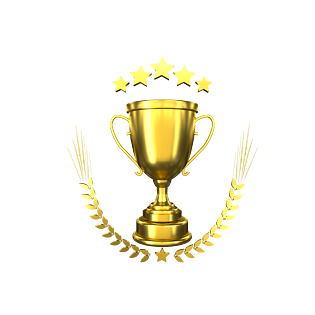 年终盛典金色奖杯