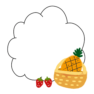 水果猕猴桃卡通插画pngpsd2000*2000手绘水果草莓插画pngpsd2000*2000