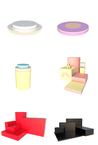 素材摆放图片大全