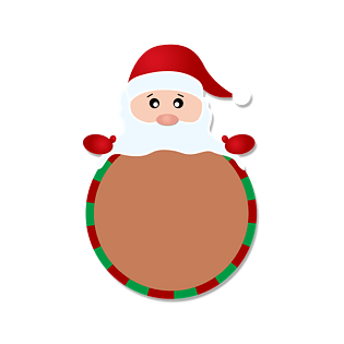 圣诞老人扁平图片大全