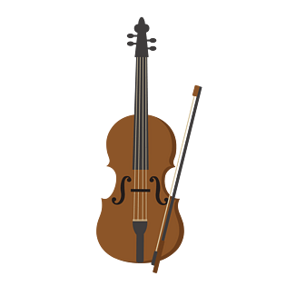 小提琴卡通图片大全
