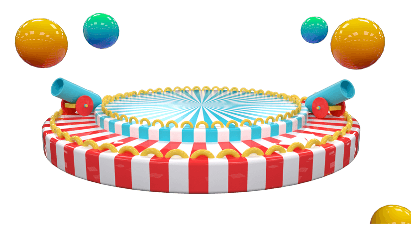 卡通简约风格舞台