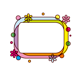 可爱方形对话框图片大全