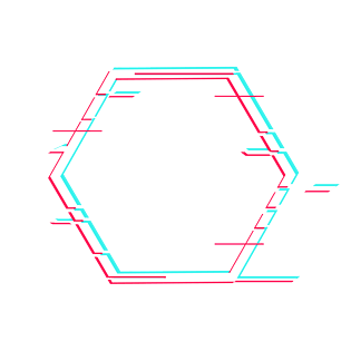 故障短路抖音效果边框