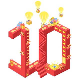 10数字图片大全