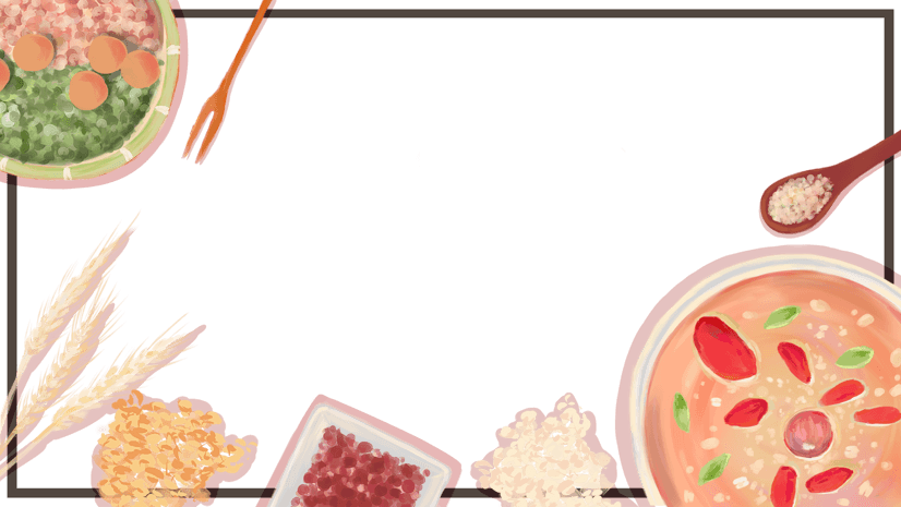 美食边框图片大全