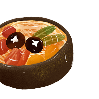 汤卡通图片大全